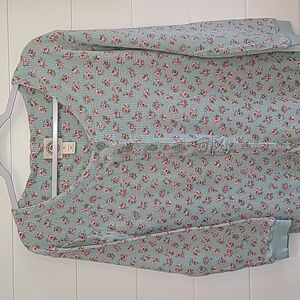 Victoria's Secret Country Thermal Floral Onesie M Medium